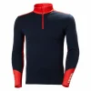 Lifa Merino Midweight 1/2 Zip Blue