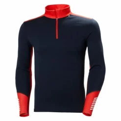 Lifa Merino Midweight 1/2 Zip Blue