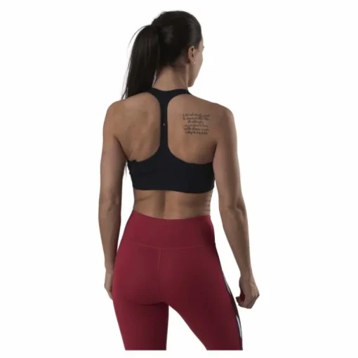 Light Intensity Graphic Bra Blue