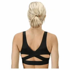 Light Lined Bralette Black