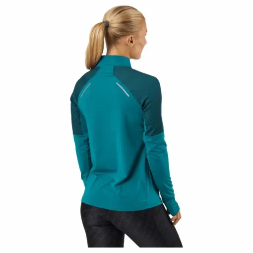 Light Speed 1/2 Zip Jade/silver Reflective
