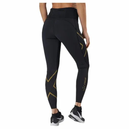 Light Speed Mid-Rise Compression Black/Gold