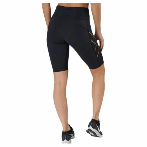 Light Speed Mid-Rise Compression Black/Gold