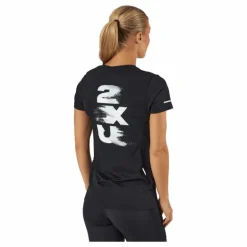 Light Speed Tee Black White/white Reflective