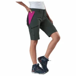 Light SS Carbon Shorts Pink/Green