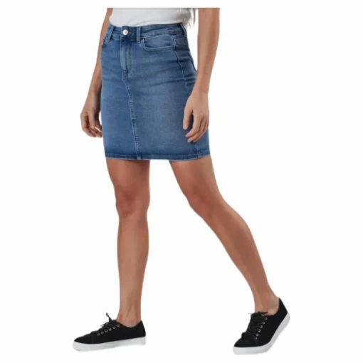 Lili Mw Denim Skirt Blue