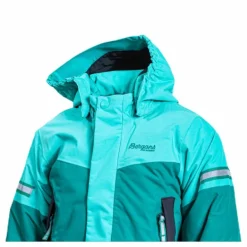 Lilletind Insulated Kids Jacket Green/Grey