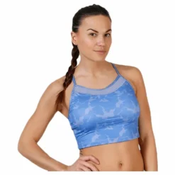 Live Crop Top Blue