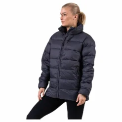 Logo Amby Padded Jacket Grey