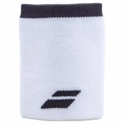 Logo Jumbo Wristband White