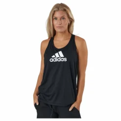 Logo Sport Tank Top Black / White