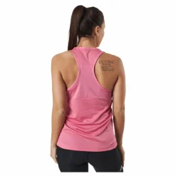 Logo Sport Tank Top Rose Tone / White