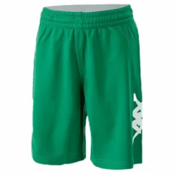 Logoshorts White/Green