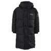 Long Puffer Coat Junior Black