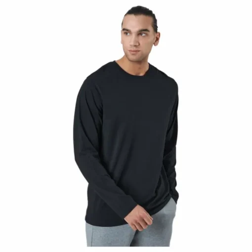 Long Sleeve Tee Bamboo Black