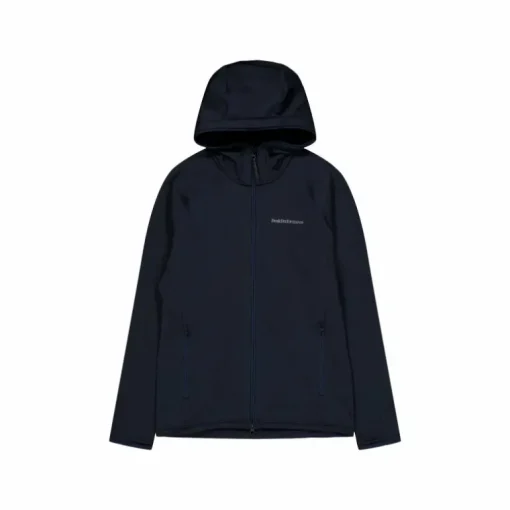 M Chill Light Zip Hood Blue Shadow