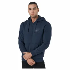 M Ground Zip Hood Blue Shadow