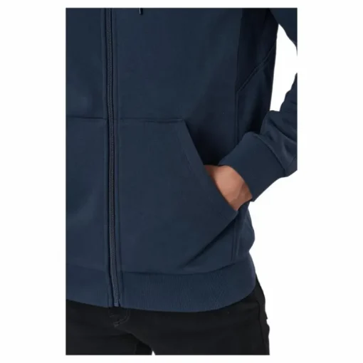 M Ground Zip Hood Blue Shadow