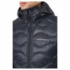 M Helium Down Hood Jacket Black