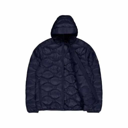 M Helium Down Hood Jacket Blue Shadow