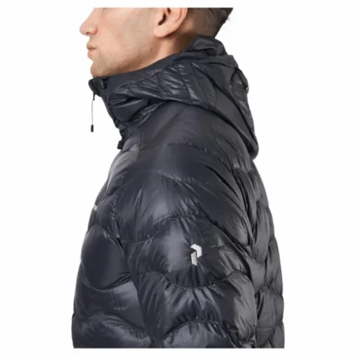 M Helium Down Hood Jacket Black
