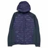 M Helium Down Hybrid Hood Blue Shadow