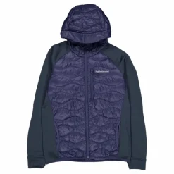 M Helium Down Hybrid Hood Blue Shadow