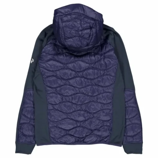 M Helium Down Hybrid Hood Blue Shadow