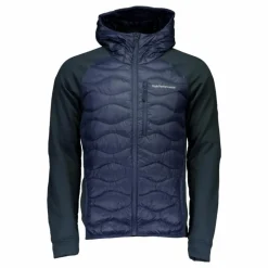 M Helium Down Hybrid Hood Blue Shadow