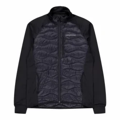 M Helium Down Hybrid Jacket Black