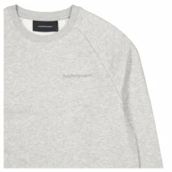 M Original Small Logo Crew Med Grey Melange