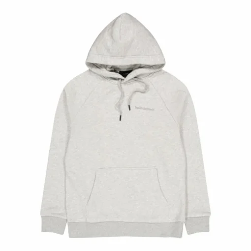 M Original Small Logo Hood Med Grey Melange