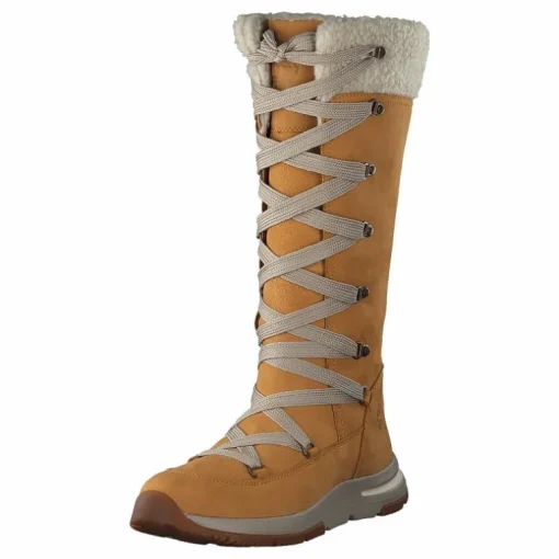 Mabel Town Wp Tall Mukluk Wheat