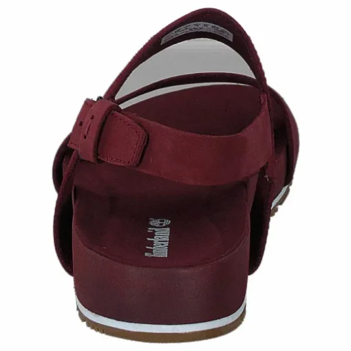 Malibu Waves 2 Band Sandal Burgundy