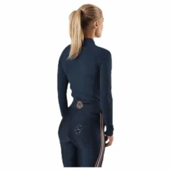 Malou Long Sleeve Tech Top Blue