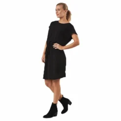 Mariana Myrina S/S Det Dress Wvn Black