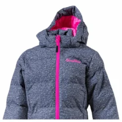 Mariel Girls Long Melange Pro-lite Jacket Pink
