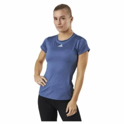 Match Tee Aeroready Blue/White