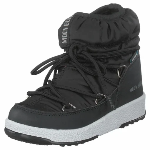 MB M.BOOT JR GIRL LOW NYLON WP BLACK