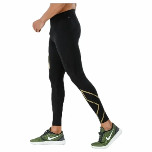 MCS Run Compression Tights M Black/Gold
