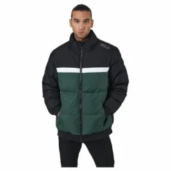 Men Oliver Puff Jacket Sycamore-black-bright White