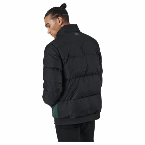 Men Oliver Puff Jacket Sycamore-black-bright White