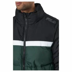 Men Oliver Puff Jacket Sycamore-black-bright White