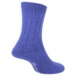 Mens Bamboo Blended Walking Socks - Simon Blue