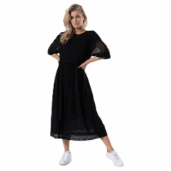 Mesh Dress Black