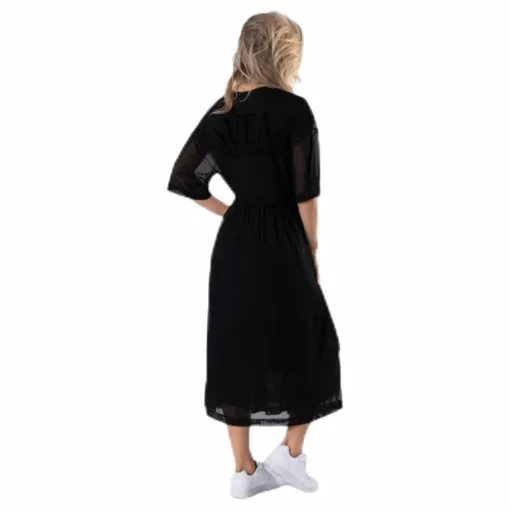 Mesh Dress Black