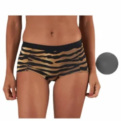 Mia Tiger Minishorts 2-Pack Black
