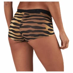 Mia Tiger Minishorts 2-Pack Black