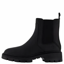 Mid Chelsea Boot Jet Black