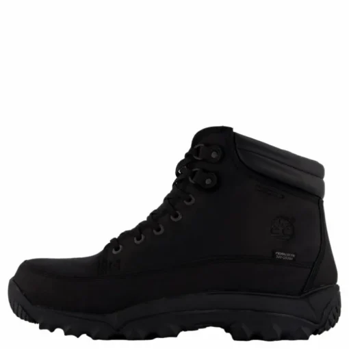 Mid Lace Up Waterproof Hiking Black